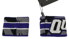 Dolce & Gabbana Purple Logo Two Piece Set Wristband -   -  Dolce & Gabbana.