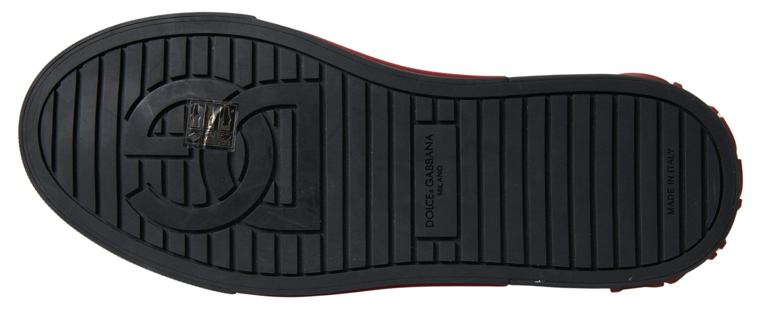 Dolce & Gabbana Red Black Leopard Loafers Sneakers Shoes -   -  Dolce & Gabbana.