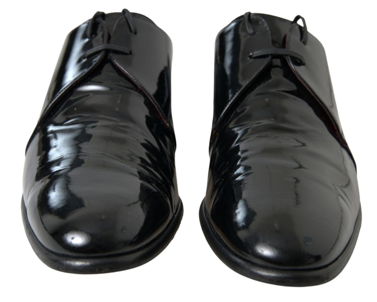 Dolce & Gabbana Black Patent Leather Formal Shoes -   -  Dolce & Gabbana.