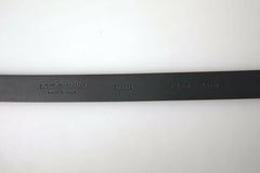 Dolce & Gabbana Bordeaux Leather Silver Metal Buckle Belt -   -  Dolce & Gabbana.
