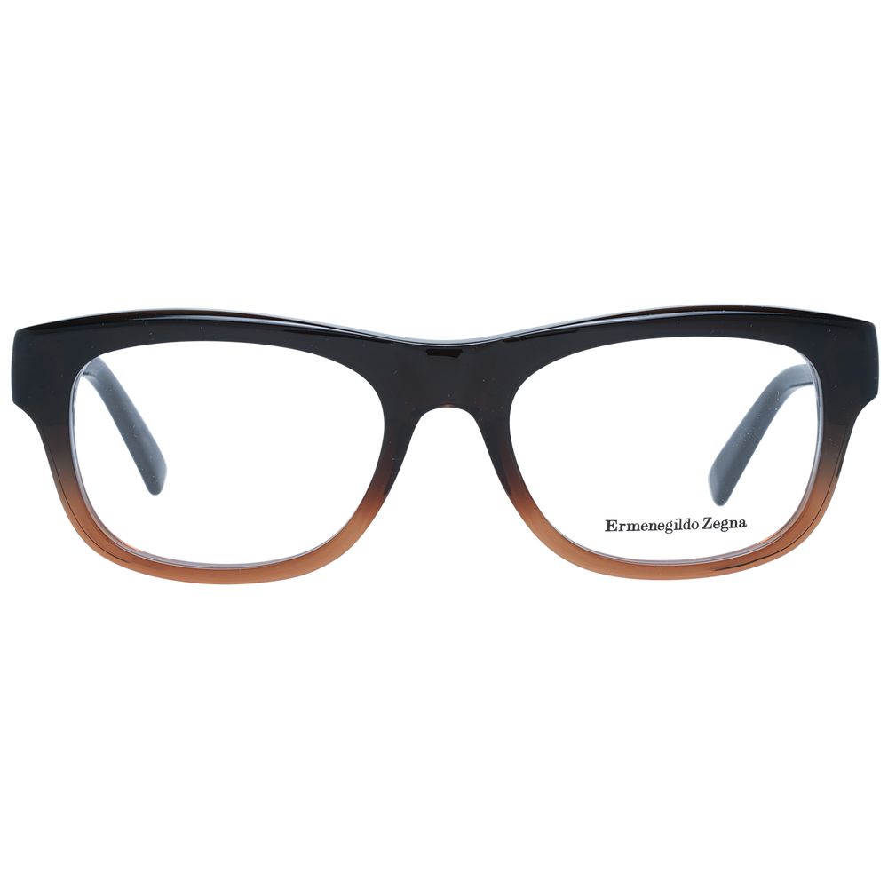 Ermenegildo Zegna Brown Men Glasses Frame -   -  Ermenegildo Zegna.