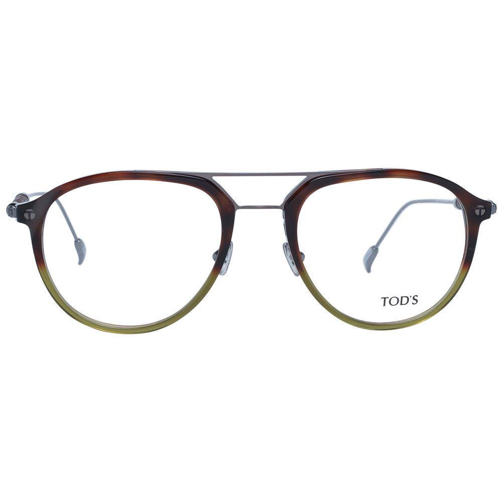 Tod's Brown Men Glasses Frame -   -  Tod's.