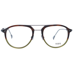 Tod's Brown Men Glasses Frame -   -  Tod's.