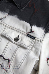 Dolce & Gabbana Multicolor Cotton Collared Denim Jacket -   -  Dolce & Gabbana.