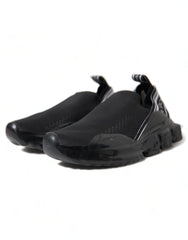 Dolce & Gabbana Black Sorrento Slip On Low Top Sneakers Shoes -   -  Dolce & Gabbana.