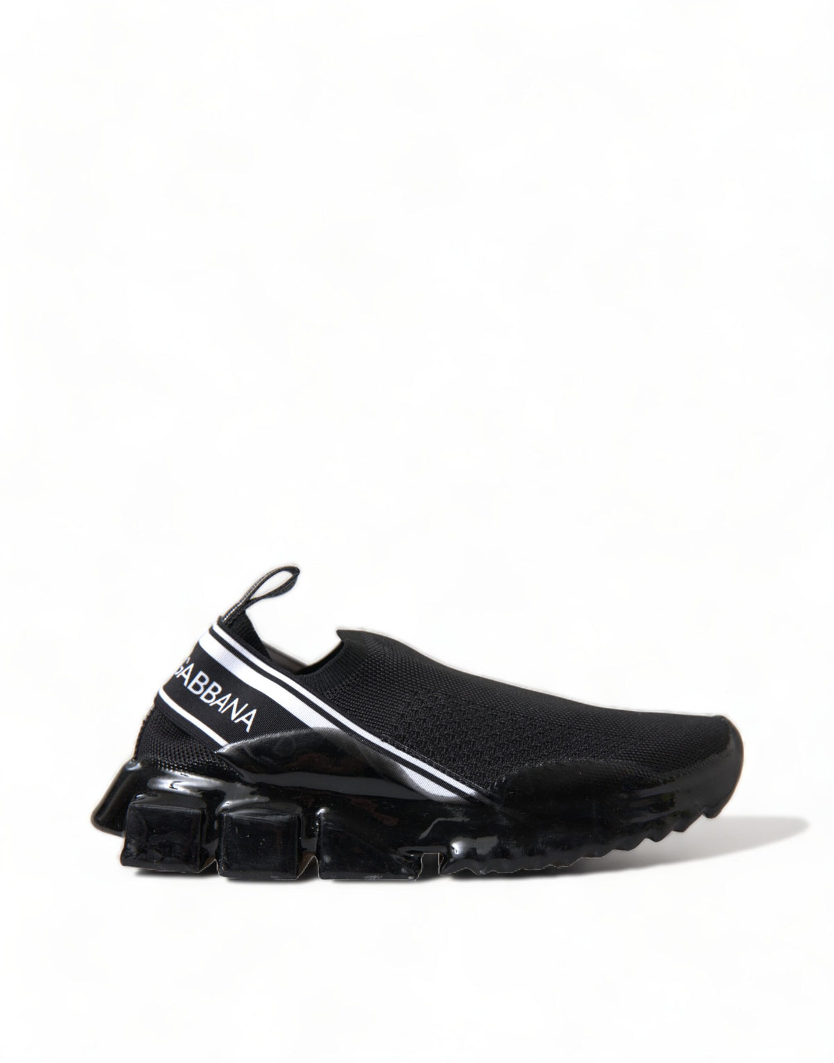 Dolce & Gabbana Black Sorrento Slip On Low Top Sneakers Shoes -   -  Dolce & Gabbana.
