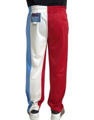 Dolce & Gabbana Multicolor Polyester Men Sweatpants Pants -   -  Dolce & Gabbana.