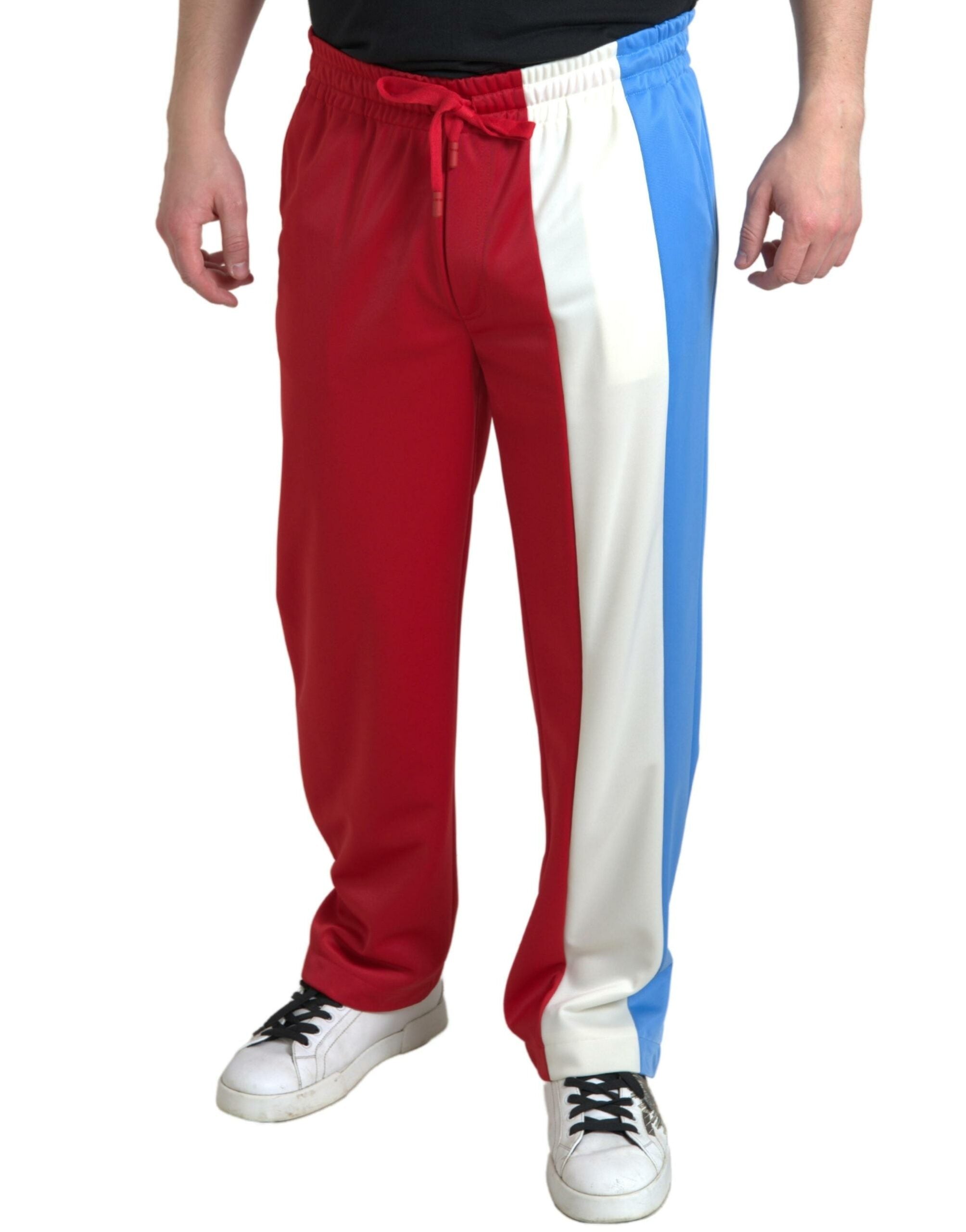 Dolce & Gabbana Multicolor Polyester Men Sweatpants Pants -   -  Dolce & Gabbana.