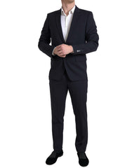 Dolce & Gabbana Blue 2 Piece Single Breasted MARTINI Suit -   -  Dolce & Gabbana.