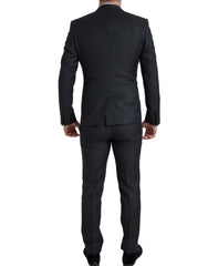 Dolce & Gabbana Black 3 Piece Single Breasted MARTINI Suit -   -  Dolce & Gabbana.