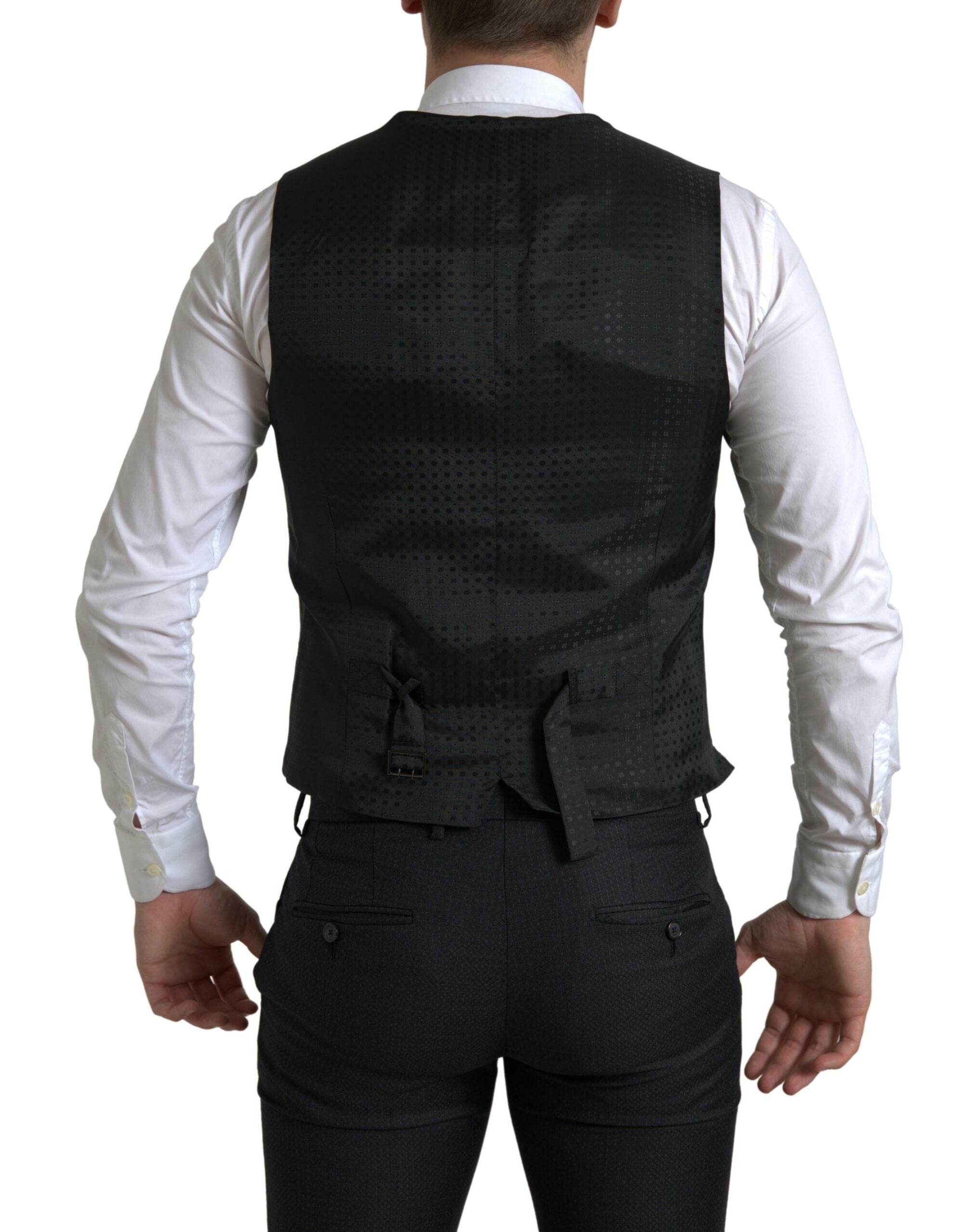 Dolce & Gabbana Black 3 Piece Single Breasted MARTINI Suit -   -  Dolce & Gabbana.