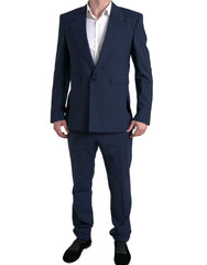 Dolce & Gabbana Blue 2 Piece Single Breasted SICILIA Suit -   -  Dolce & Gabbana.