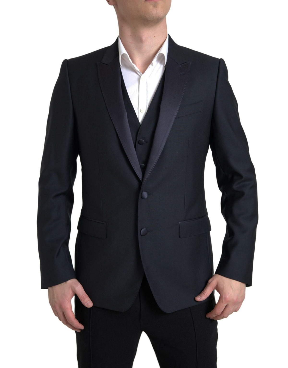 Dolce & Gabbana Blue 2 Piece Single Breasted MARTINI Suit -   -  Dolce & Gabbana.