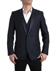 Dolce & Gabbana Blue 2 Piece Single Breasted MARTINI Suit -   -  Dolce & Gabbana.
