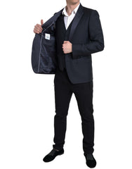 Dolce & Gabbana Blue 2 Piece Single Breasted MARTINI Suit -   -  Dolce & Gabbana.