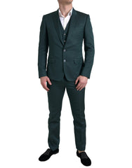 Dolce & Gabbana Green 3 Piece Single Breasted MARTINI Suit -   -  Dolce & Gabbana.
