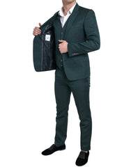 Dolce & Gabbana Green 3 Piece Single Breasted MARTINI Suit -   -  Dolce & Gabbana.