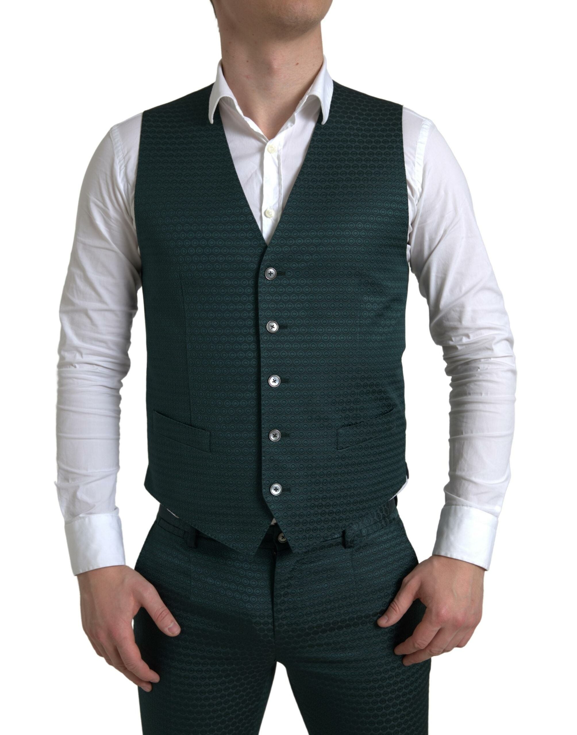 Dolce & Gabbana Green 3 Piece Single Breasted MARTINI Suit -   -  Dolce & Gabbana.