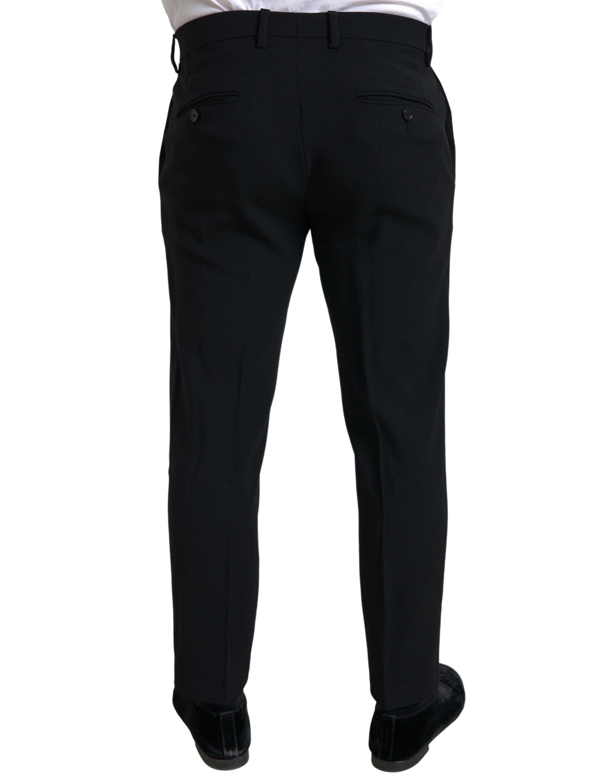 Dolce & Gabbana Black 2 Piece Double Breasted SICILIA Suit -   -  Dolce & Gabbana.