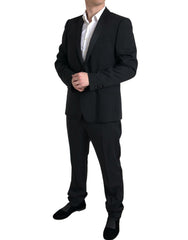Dolce & Gabbana Black 2 Piece Single Breasted MARTINI Suit -   -  Dolce & Gabbana.
