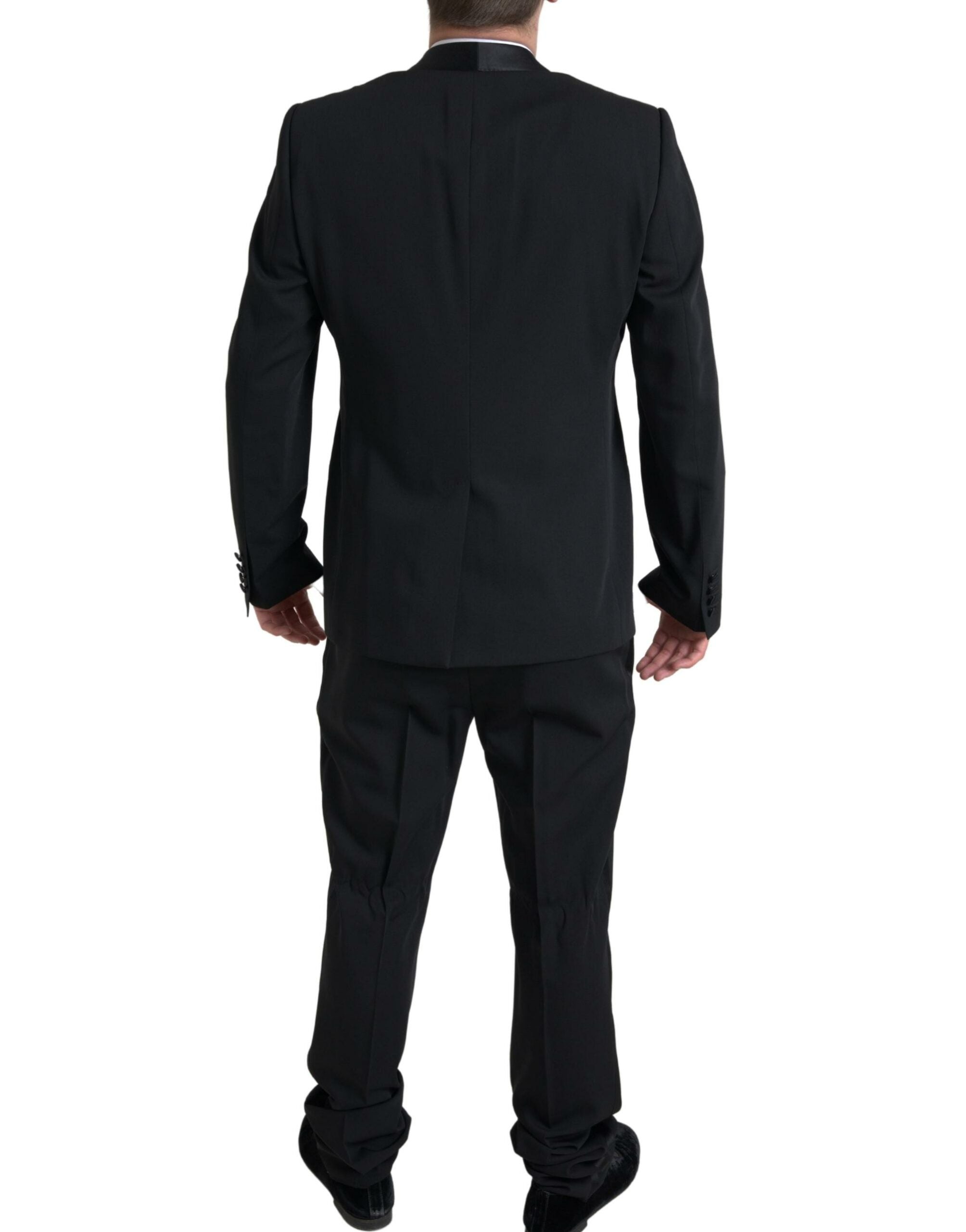 Dolce & Gabbana Black 2 Piece Single Breasted MARTINI Suit -   -  Dolce & Gabbana.