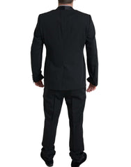 Dolce & Gabbana Black 2 Piece Single Breasted MARTINI Suit -   -  Dolce & Gabbana.