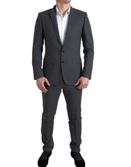 Dolce & Gabbana Gray 2 Piece Single Breasted MARTINI Suit -   -  Dolce & Gabbana.