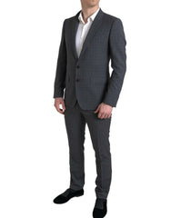 Dolce & Gabbana Gray 2 Piece Single Breasted MARTINI Suit -   -  Dolce & Gabbana.