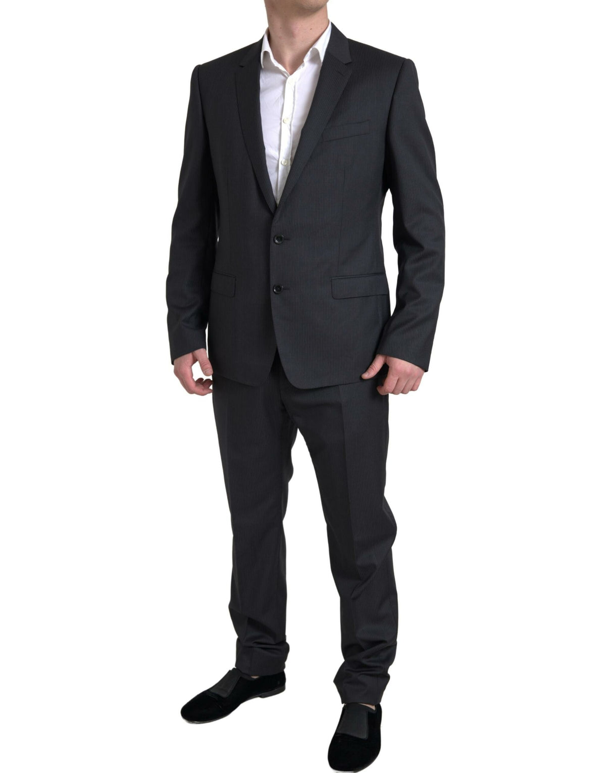 Dolce & Gabbana Black 2 Piece Single Breasted MARTINI Suit -   -  Dolce & Gabbana.