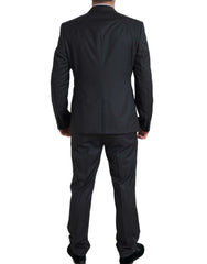 Dolce & Gabbana Black 2 Piece Single Breasted MARTINI Suit -   -  Dolce & Gabbana.