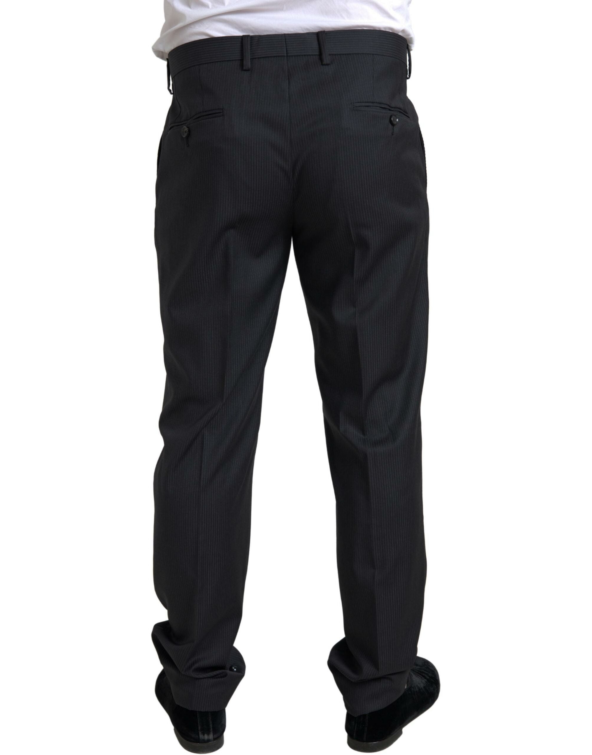 Dolce & Gabbana Black 2 Piece Single Breasted MARTINI Suit -   -  Dolce & Gabbana.