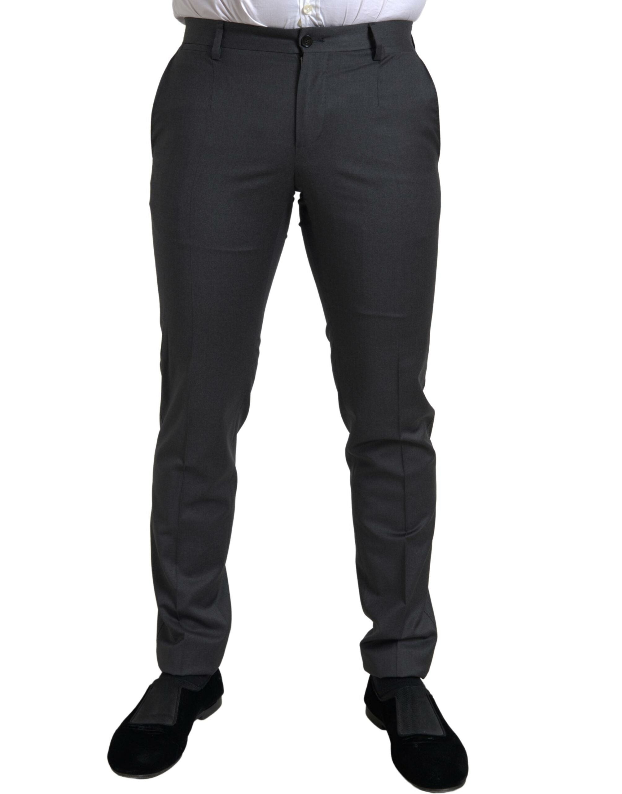 Dolce & Gabbana Gray 2 Piece Double Breasted SICILIA Suit -   -  Dolce & Gabbana.