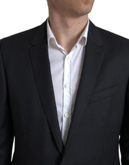 Dolce & Gabbana Black 2 Piece Single Breasted MARTINI Suit -   -  Dolce & Gabbana.