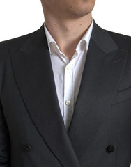 Dolce & Gabbana Gray 2 Piece Double Breasted SICILIA Suit -   -  Dolce & Gabbana.