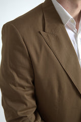 Dolce & Gabbana Brown 2 Piece Single Breasted TAORMINA Suit -   -  Dolce & Gabbana.
