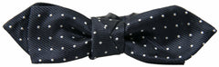 Dolce & Gabbana Blue Polka Dot Silk Adjustable Men Neck Papillon Bow Tie -  Neckties, Men -  Dolce & Gabbana.
