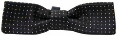 Dolce & Gabbana Black Polka Dot Silk Adjustable Men Neck Papillon Bow Tie -  Neckties, Men -  Dolce & Gabbana.