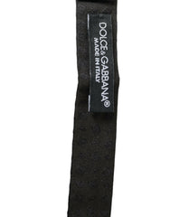 Dolce & Gabbana Brown Fantasy Silk Adjustable Neck Men Papillon Bow Tie -  Neckties, Men -  Dolce & Gabbana.