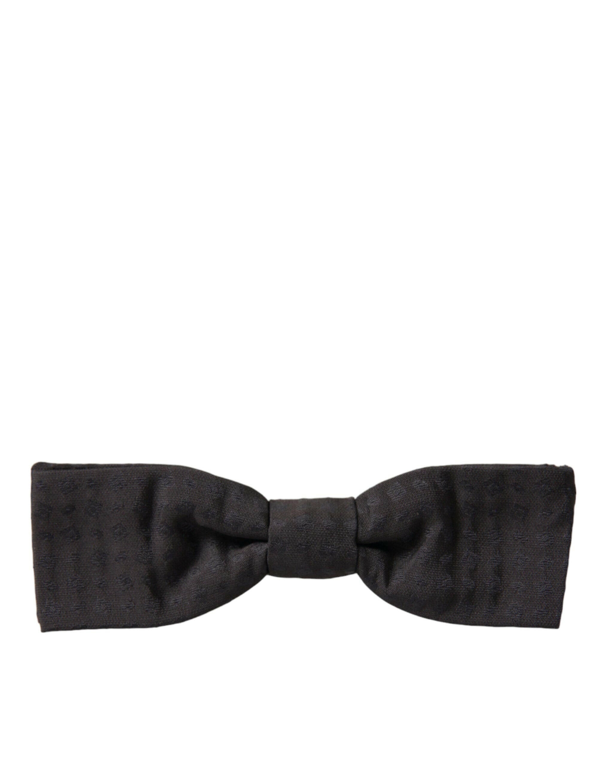 Dolce & Gabbana Brown Fantasy Silk Adjustable Neck Men Papillon Bow Tie -  Neckties, Men -  Dolce & Gabbana.