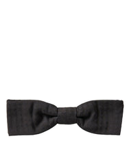Dolce & Gabbana Brown Fantasy Silk Adjustable Neck Men Papillon Bow Tie -  Neckties, Men -  Dolce & Gabbana.