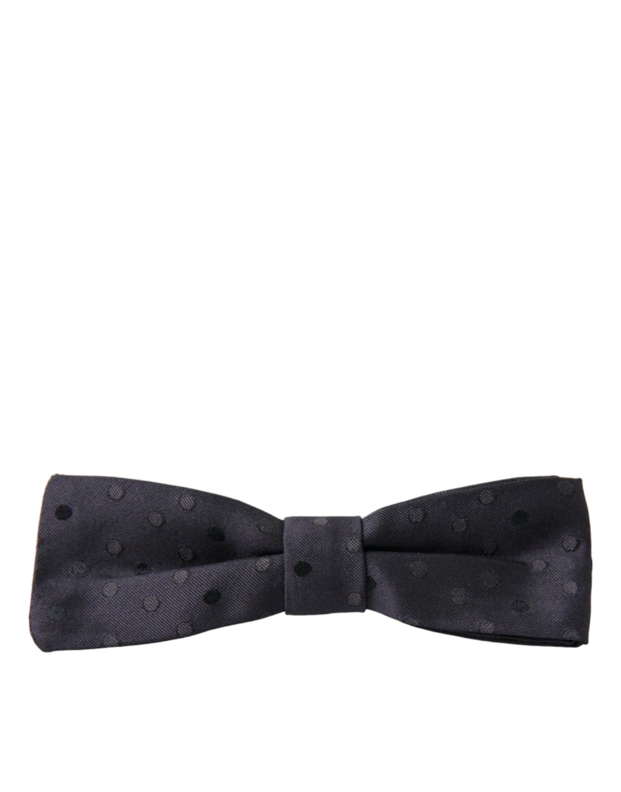 Dolce & Gabbana Blue Polka Dot Silk Adjustable Neck Men Papillon Bow Tie -  Neckties, Men -  Dolce & Gabbana.