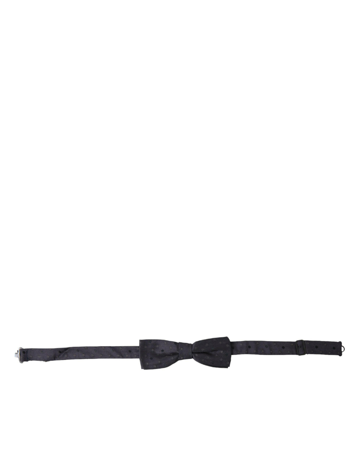 Dolce & Gabbana Blue Polka Dot Silk Adjustable Neck Men Papillon Bow Tie -  Neckties, Men -  Dolce & Gabbana.