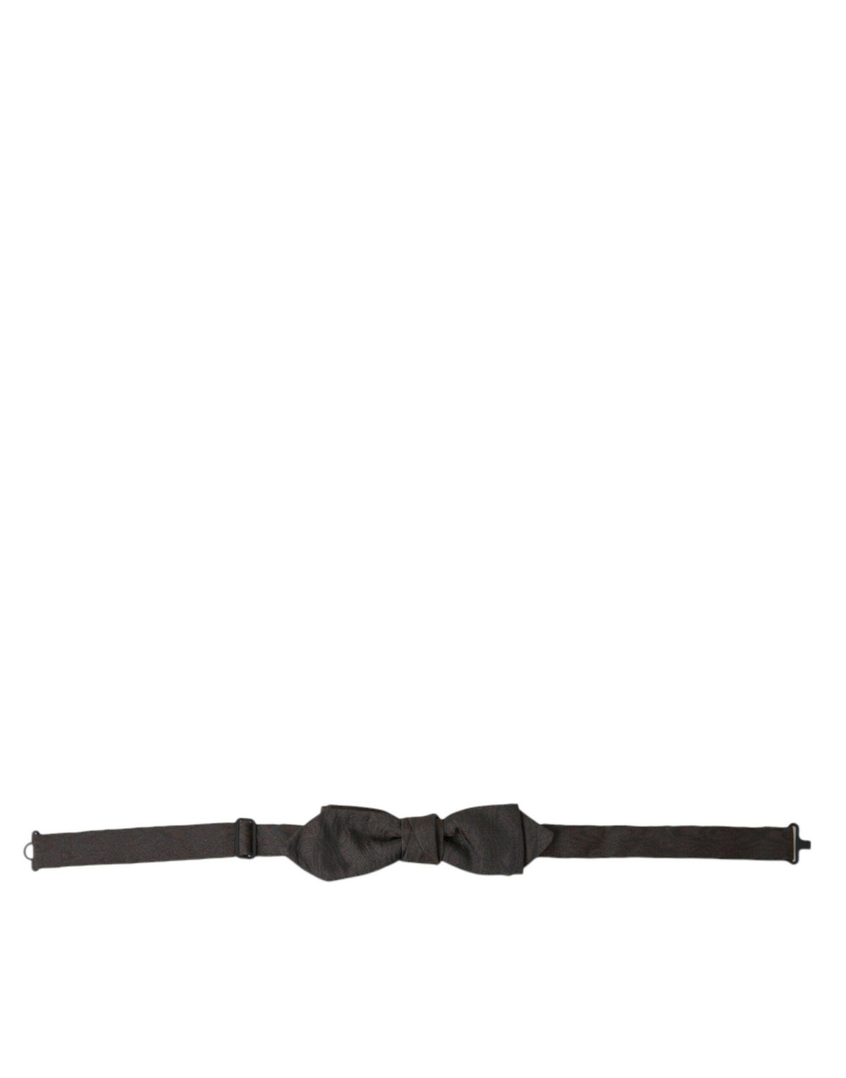 Dolce & Gabbana Brown Polyester Silk Adjustable Neck Men Papillon Bow Tie -  Neckties, Men -  Dolce & Gabbana.