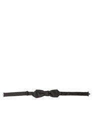 Dolce & Gabbana Brown Polyester Silk Adjustable Neck Men Papillon Bow Tie -  Neckties, Men -  Dolce & Gabbana.