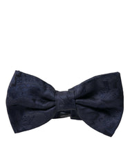 Dolce & Gabbana Blue Silk Adjustable Neck Men Papillon Bow Tie -  Neckties, Men -  Dolce & Gabbana.