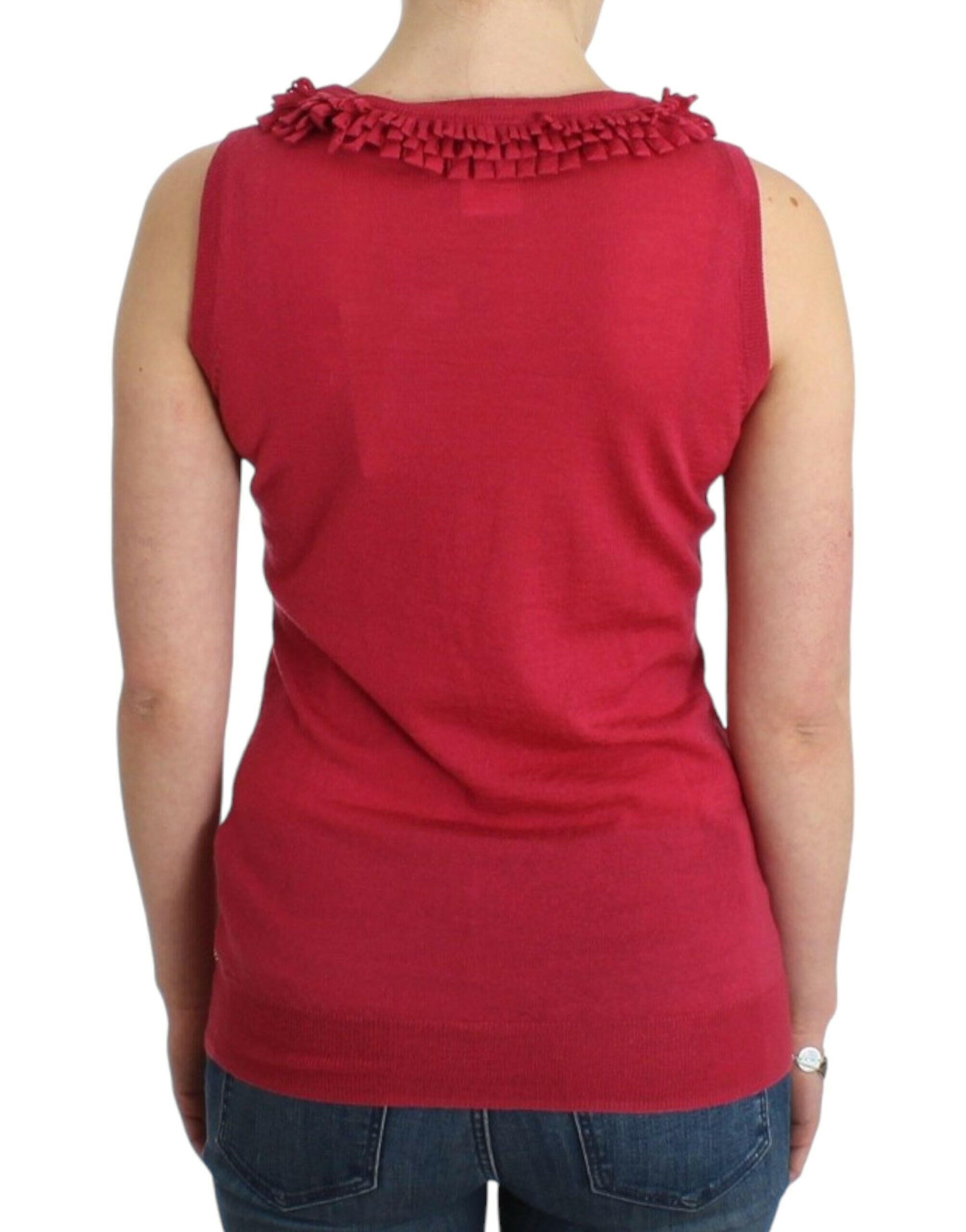 John Galliano Pink wool knit top -   -  John Galliano.