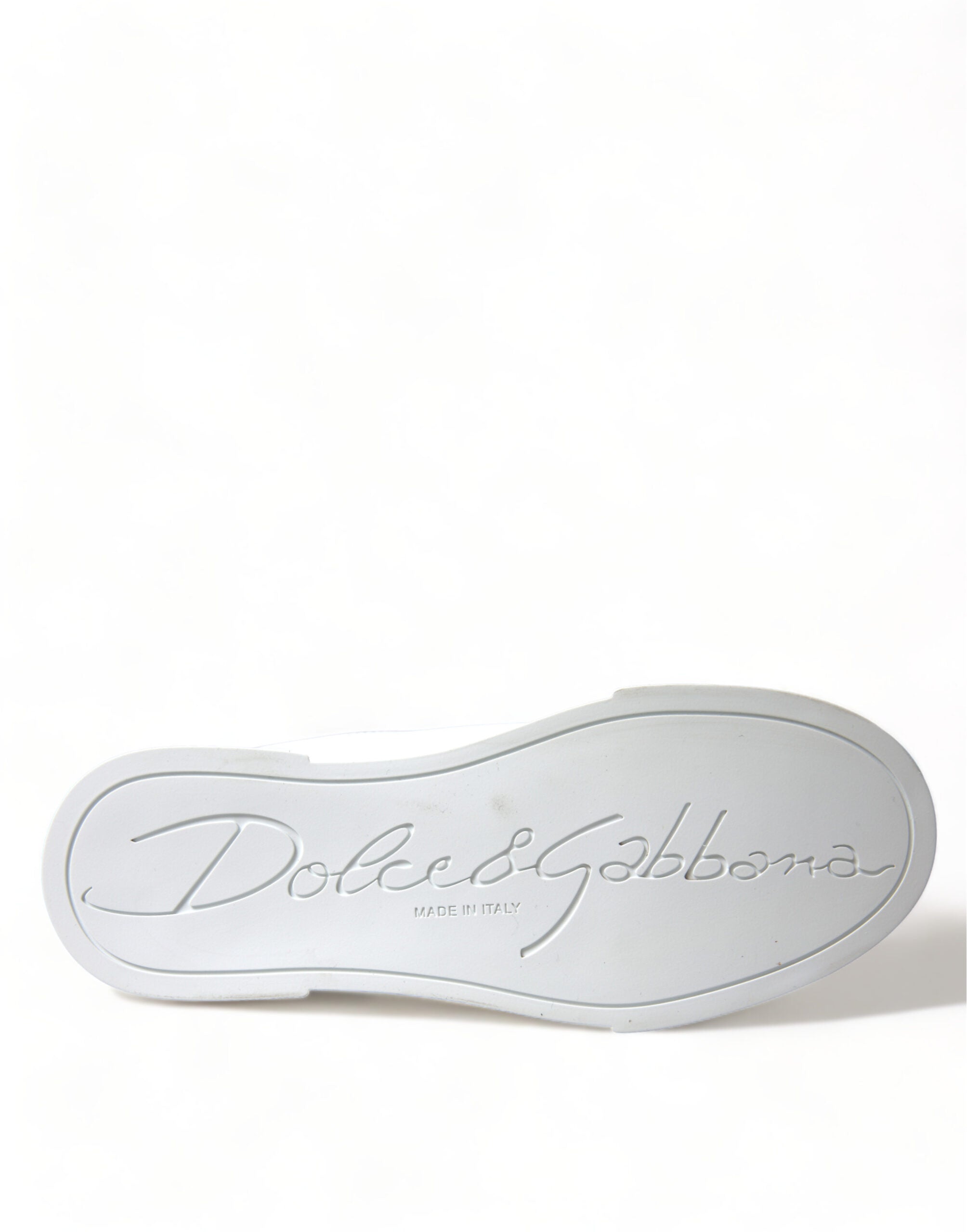 Dolce & Gabbana White Love Patch Portofino Classic Sneakers Shoes -   -  Dolce & Gabbana.