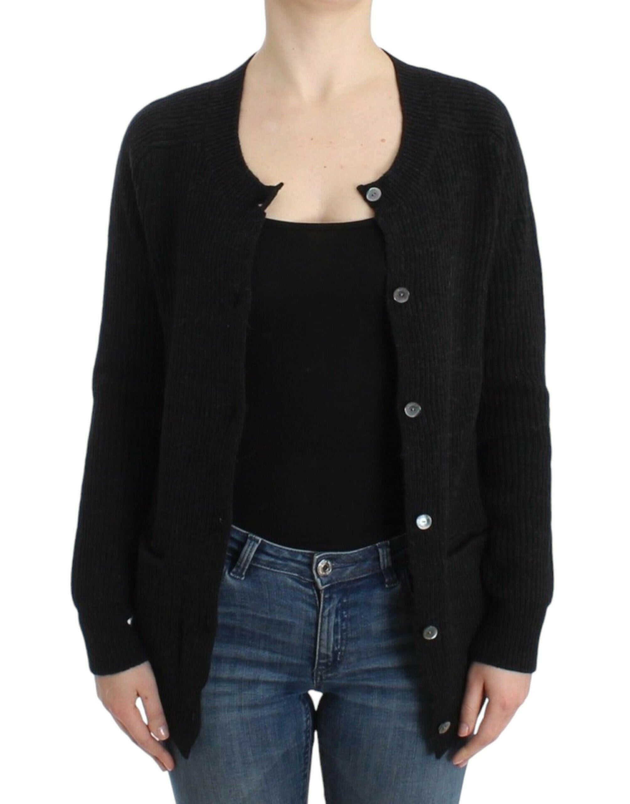 John Galliano Black wool cardigan -   -  John Galliano.