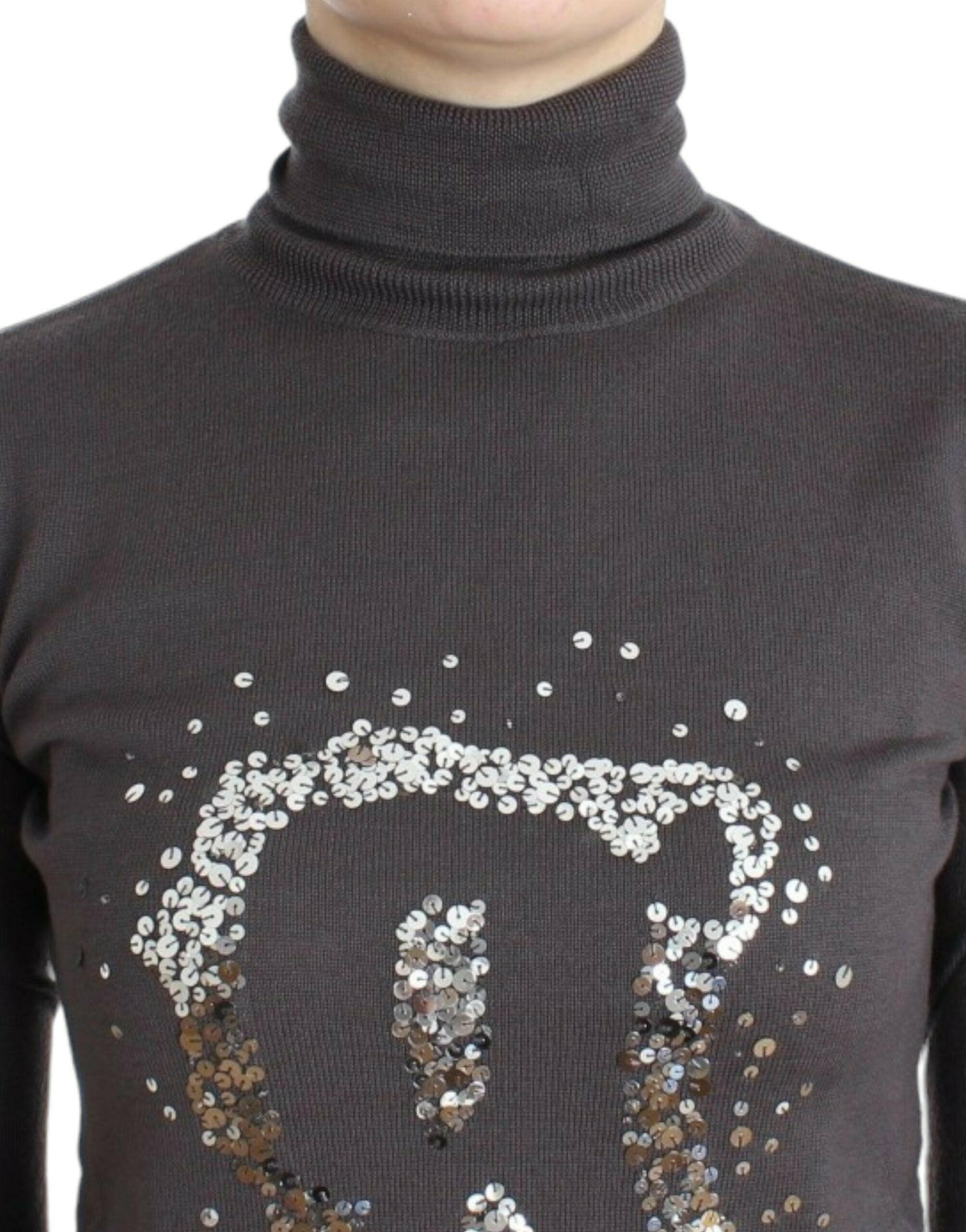 John Galliano Brown turtleneck cotton sweater -   -  John Galliano.