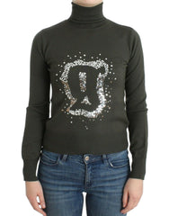 John Galliano Green wool turtleneck sweater -   -  John Galliano.